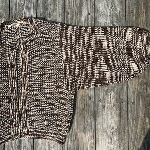 Cotton space dyed Misha and Puff Fisherman Cardi size XS/S